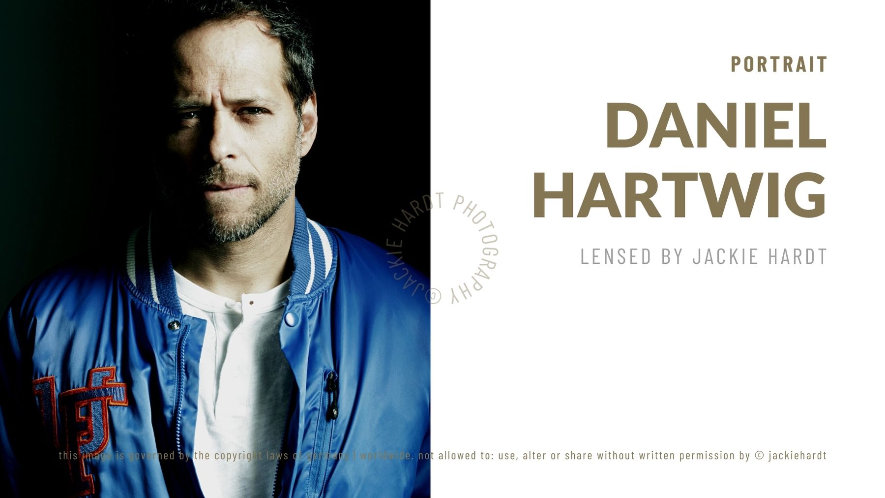 Daniel Hartwig, Actor ,Captured by Jackie Hardt Photography