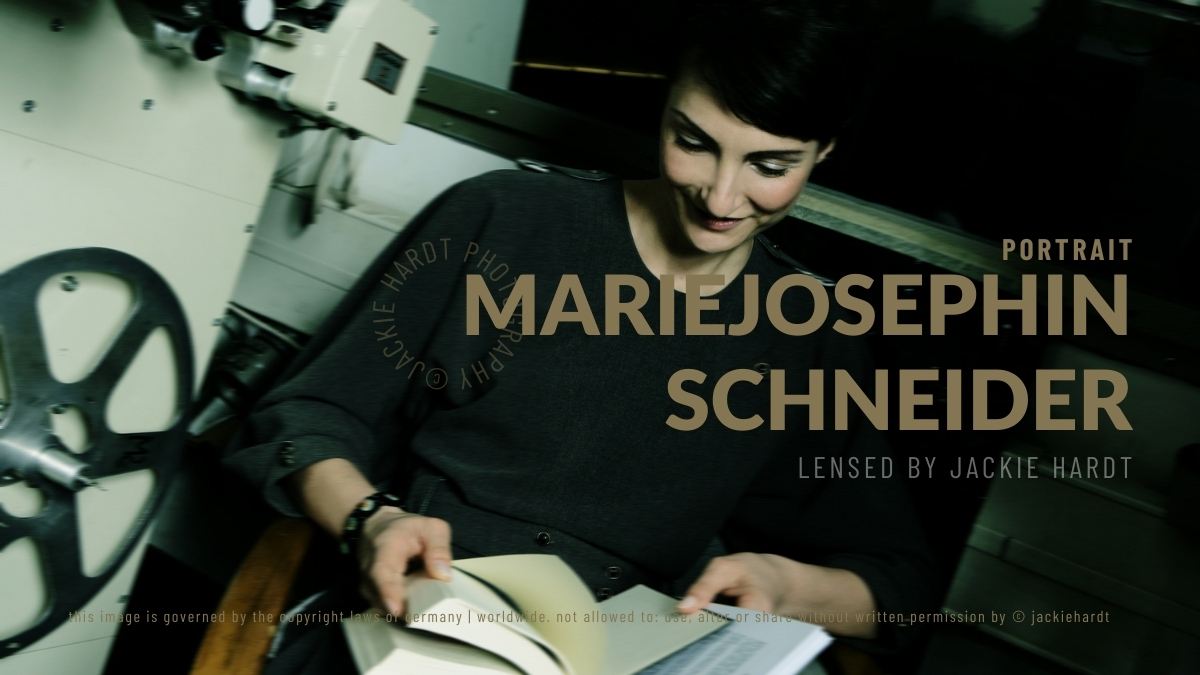 Marie Josephin Schneider, Artist, captured by Jackie Hardt