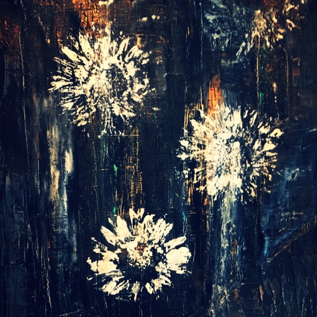 Jackie Hardt Art Dark Blossom ©